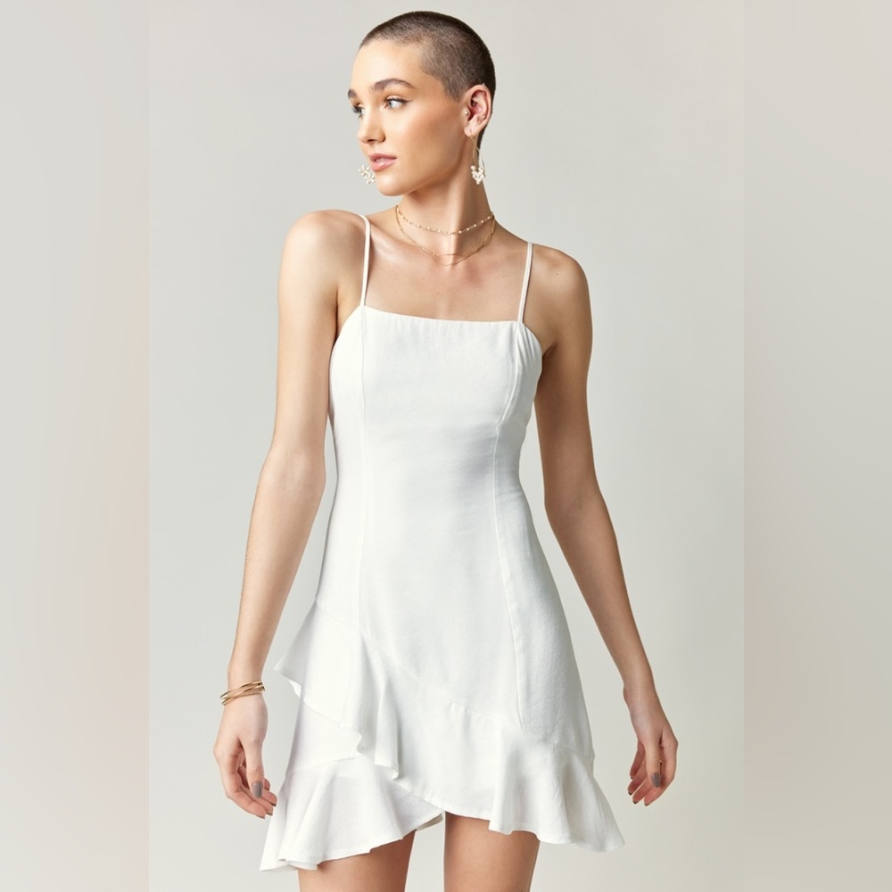 Francesca’s, XL, white dress